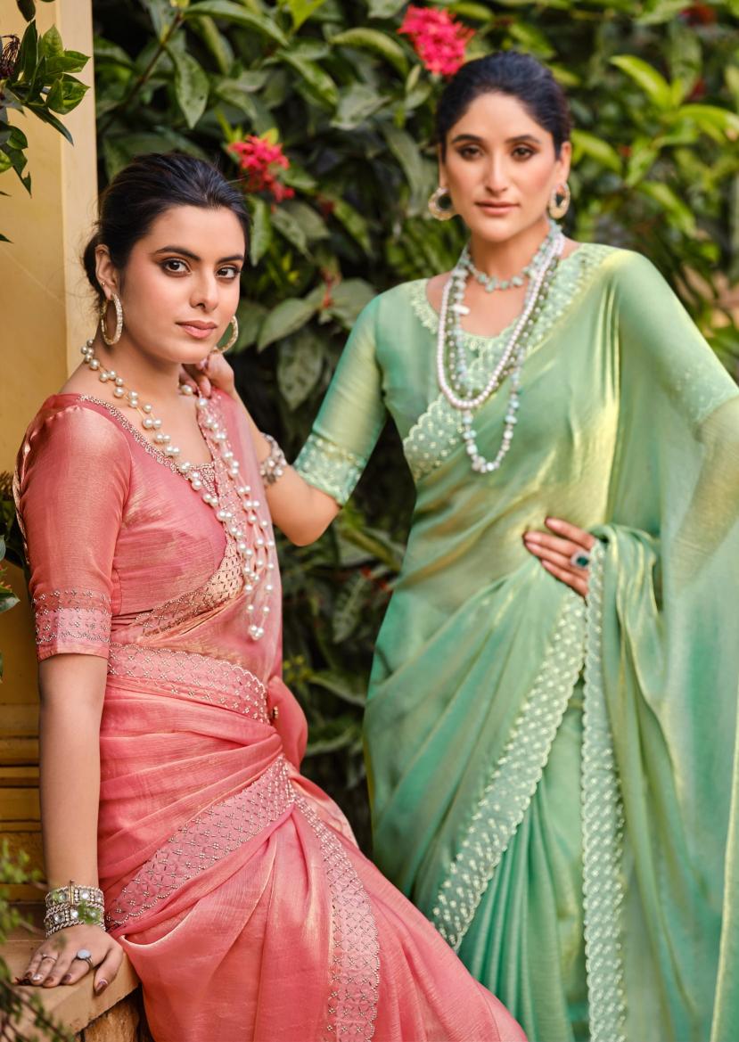 lt fashion silver stone vol 13 cosmos with swarovski amazing work stylish saree online 