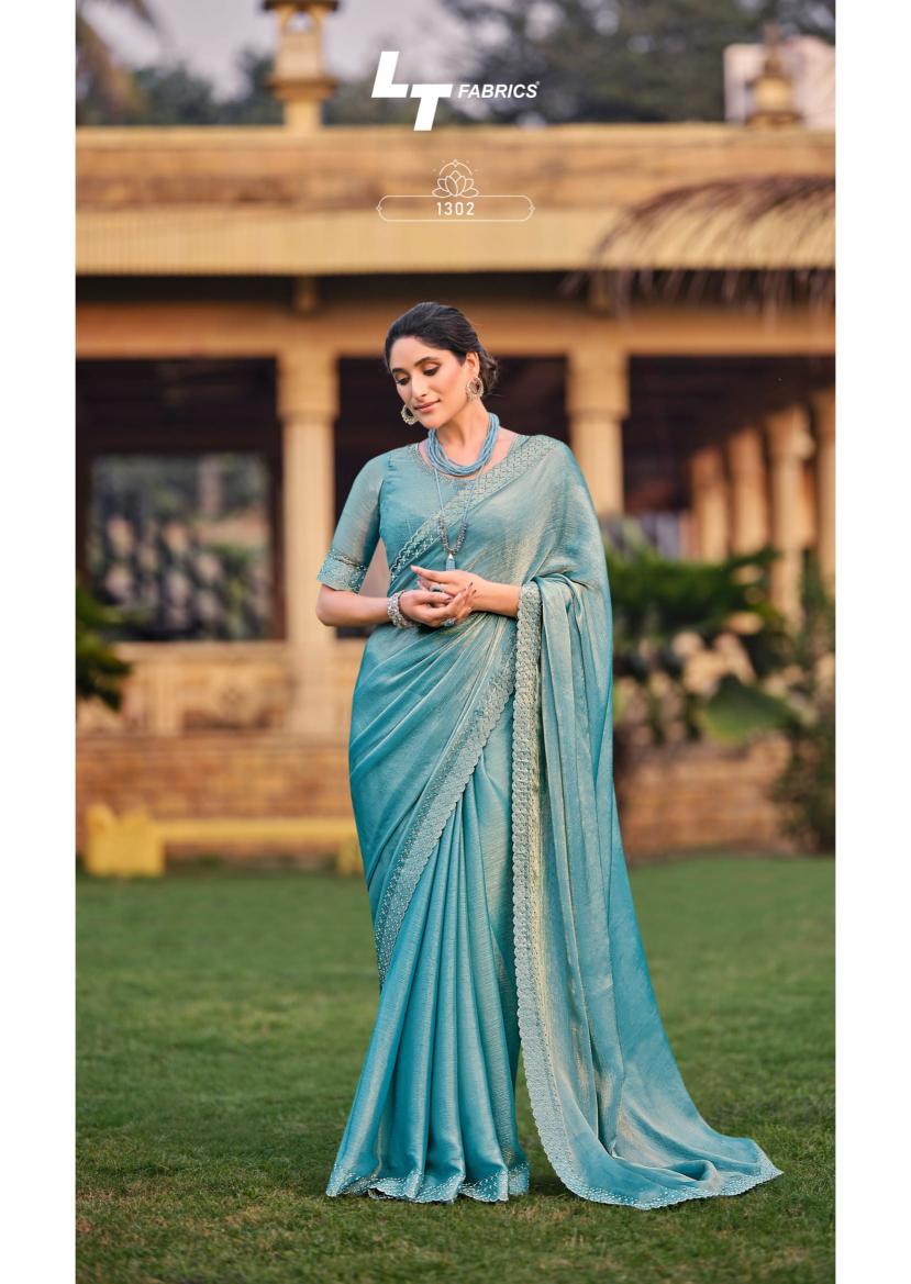 lt fashion silver stone vol 13 cosmos with swarovski amazing work stylish saree online 