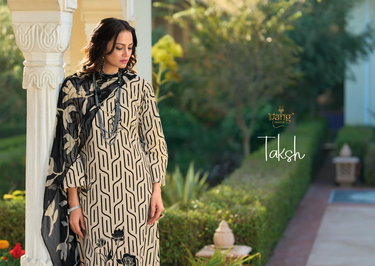 rang fashion taksh lawn popular design unstitch suits 