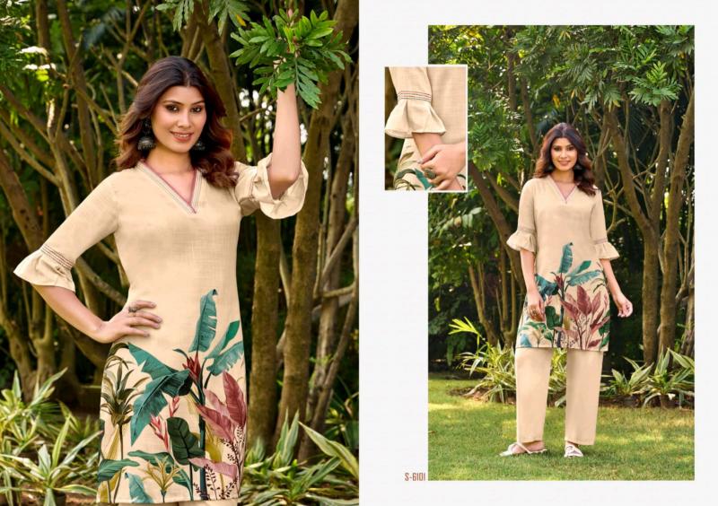 sbs fashion heetika stylish cotton full stitch co-ord  set online 