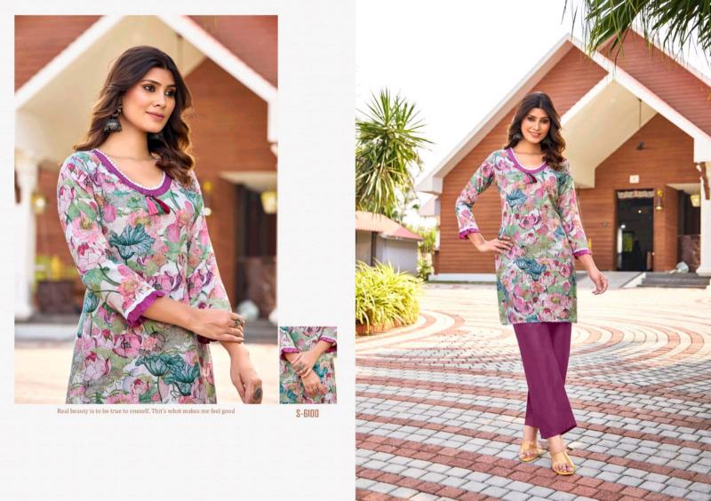 sbs fashion heetika stylish cotton full stitch co-ord  set online 