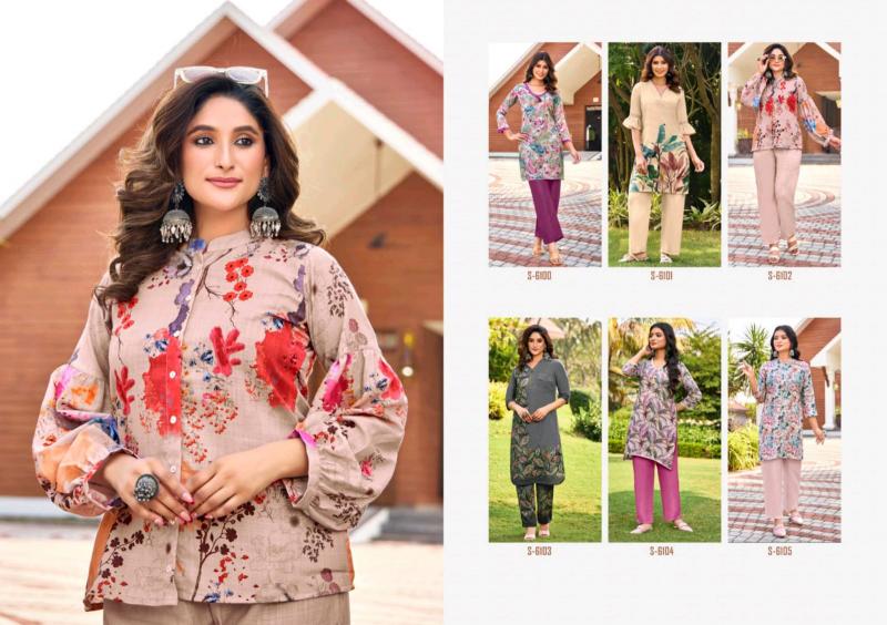 sbs fashion heetika stylish cotton full stitch co-ord  set online 