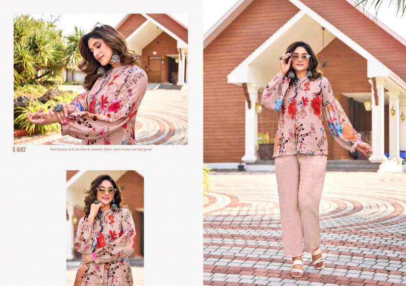 sbs fashion heetika stylish cotton full stitch co-ord  set online 