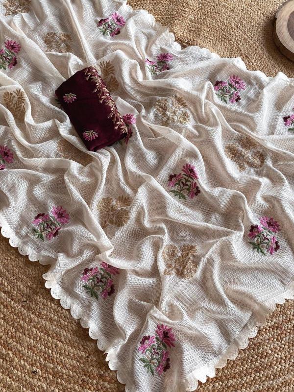 kc 4000 kota doriya unique party wear saree for women