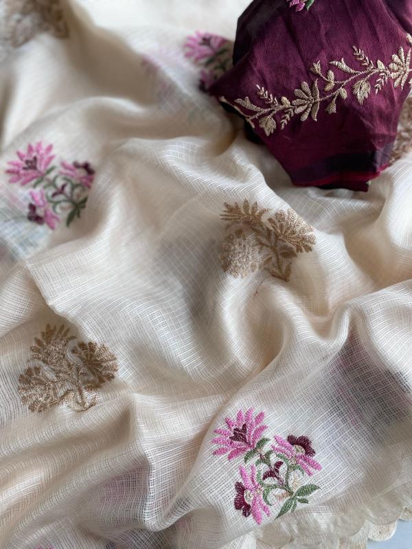 kc 4000 kota doriya unique party wear saree for women