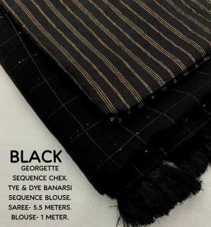 kc georgette sequence woven chex indian best saree online 