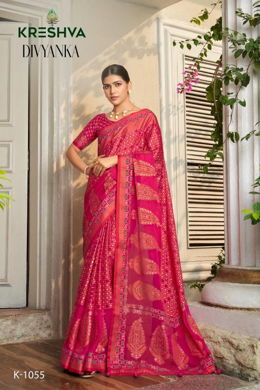 divyanka by kreshva georgette traditional sarees perfect for festivals