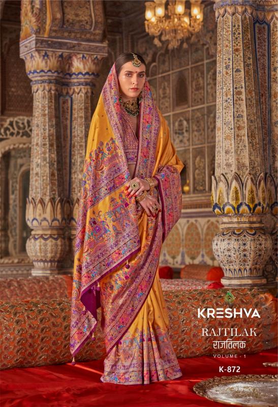 rajtilak by kreshva luxurious silk sarees for women