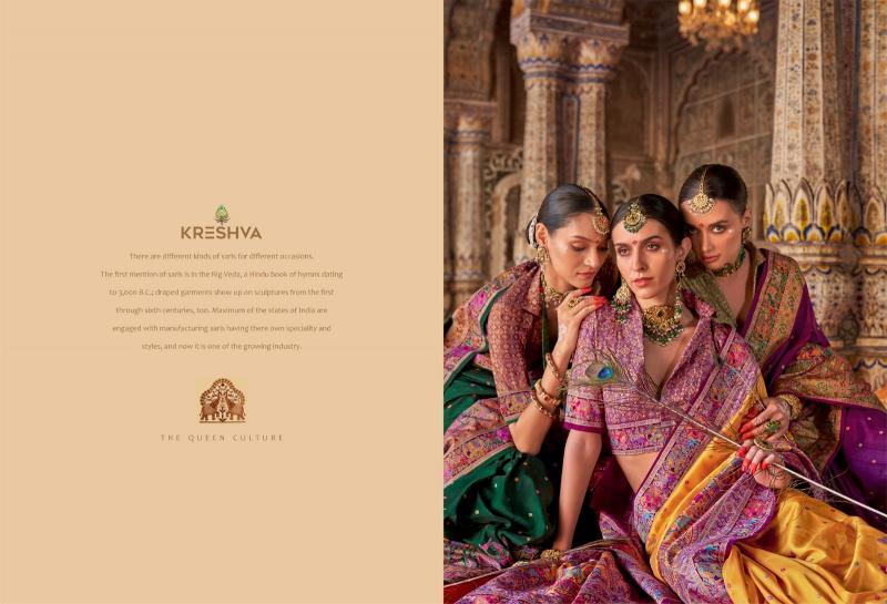 rajtilak by kreshva luxurious silk sarees for women