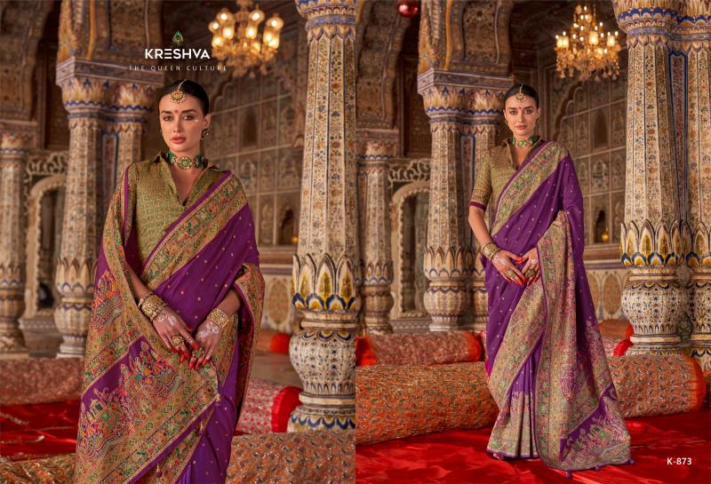 rajtilak by kreshva luxurious silk sarees for women