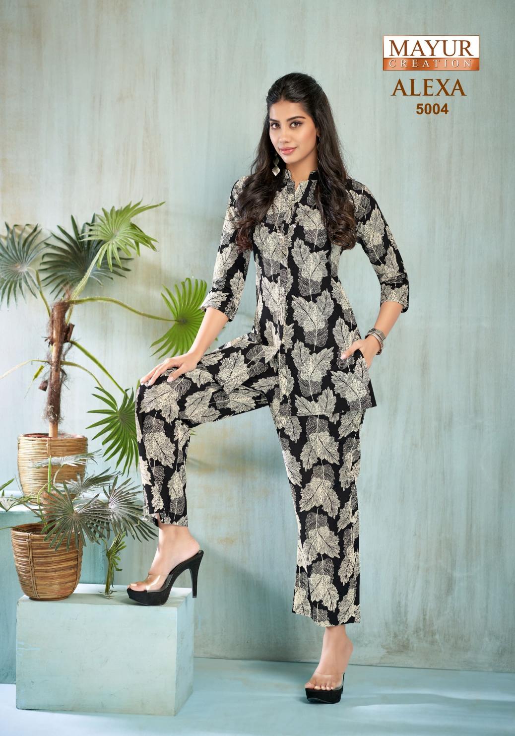 alexa vol 5 by mayur creation shop trendy full stitch cotton cord-sets 
