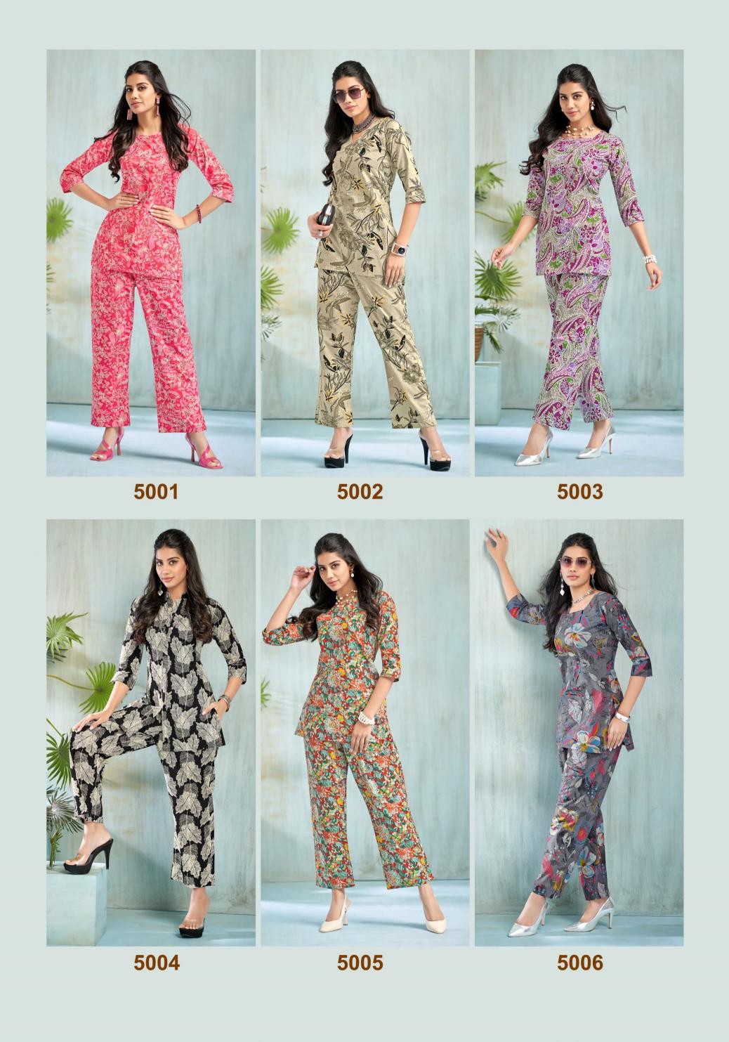 alexa vol 5 by mayur creation shop trendy full stitch cotton cord-sets 