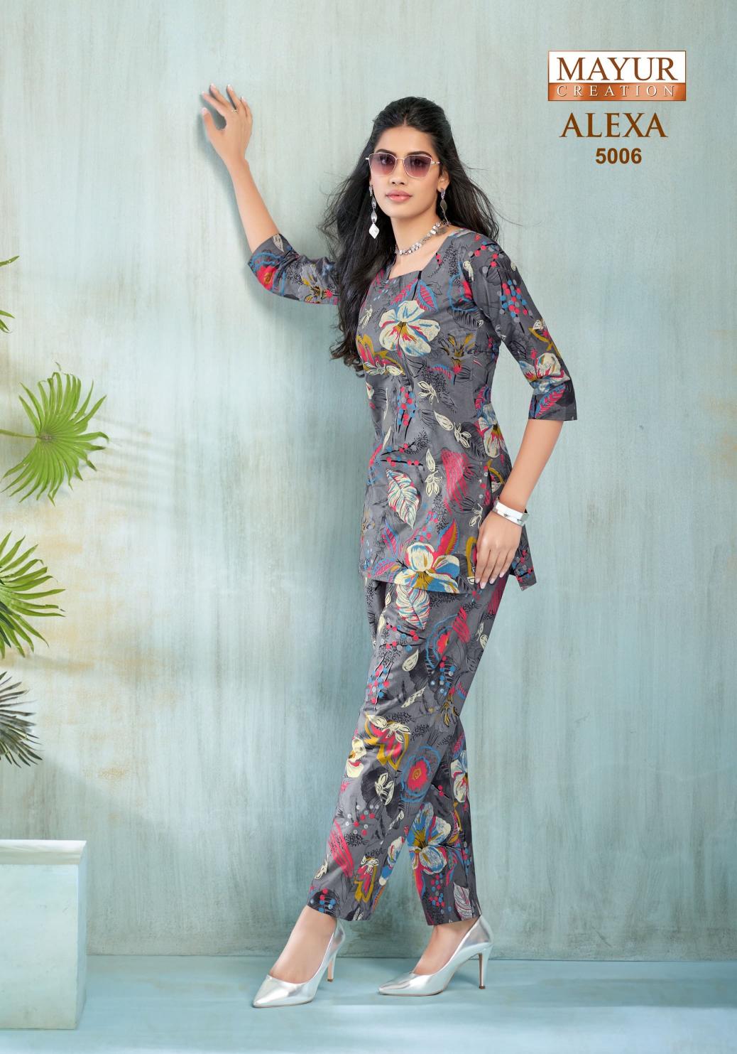 alexa vol 5 by mayur creation shop trendy full stitch cotton cord-sets 