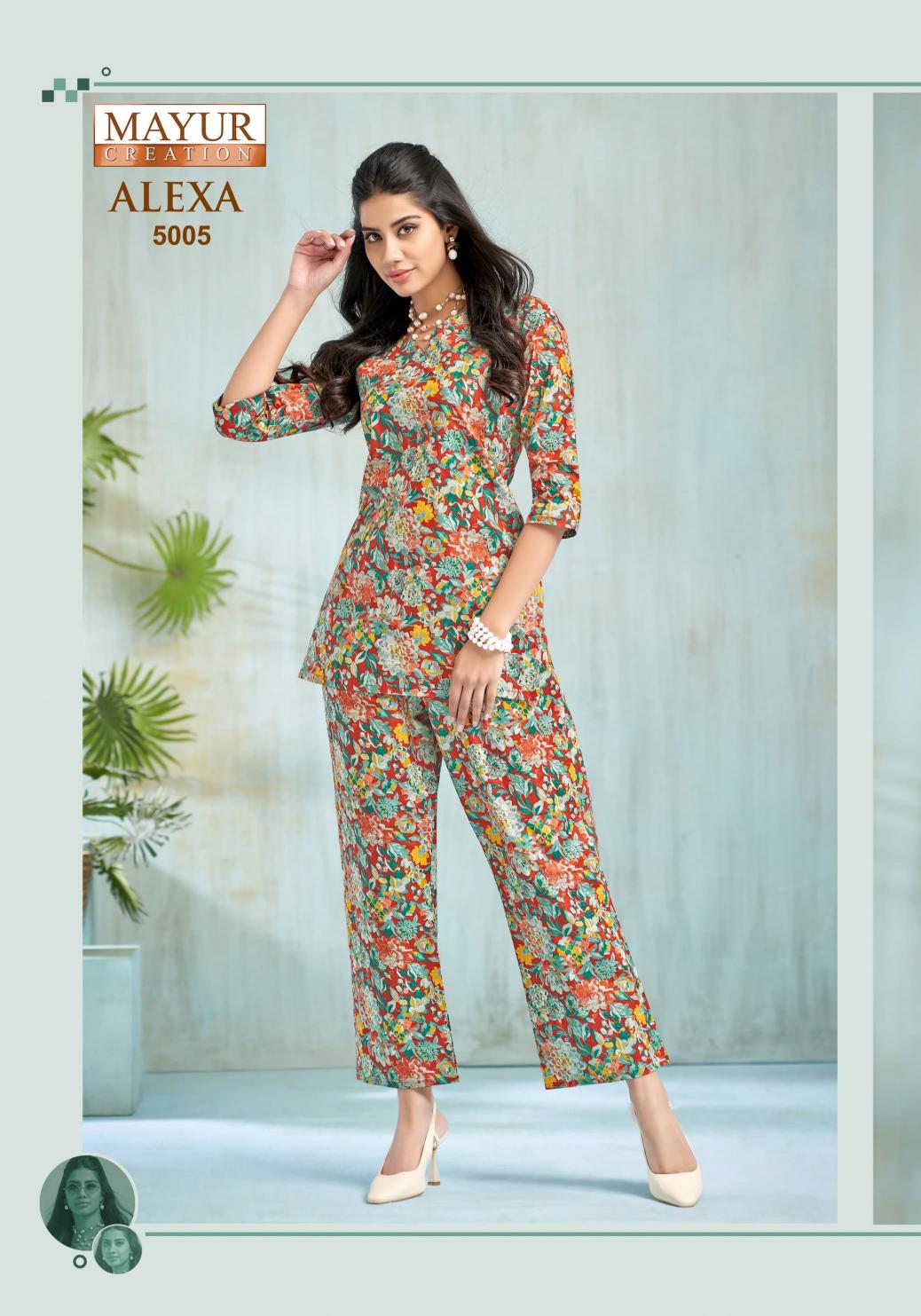 alexa vol 5 by mayur creation shop trendy full stitch cotton cord-sets 
