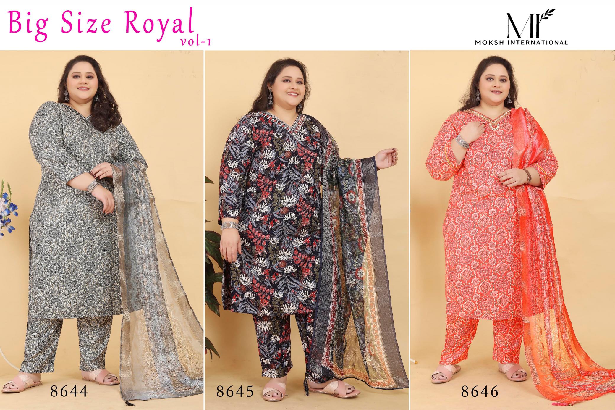 Moksh big size royal  vol-2 big size set collection by vardan