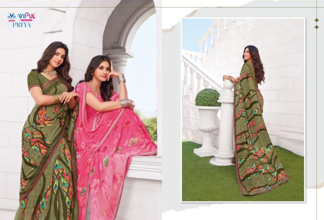 vipul fashion priya georgette fancy best saree online 