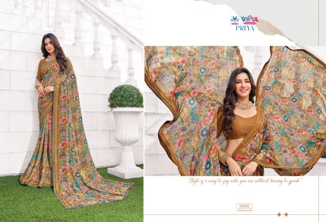vipul fashion priya georgette fancy best saree online 