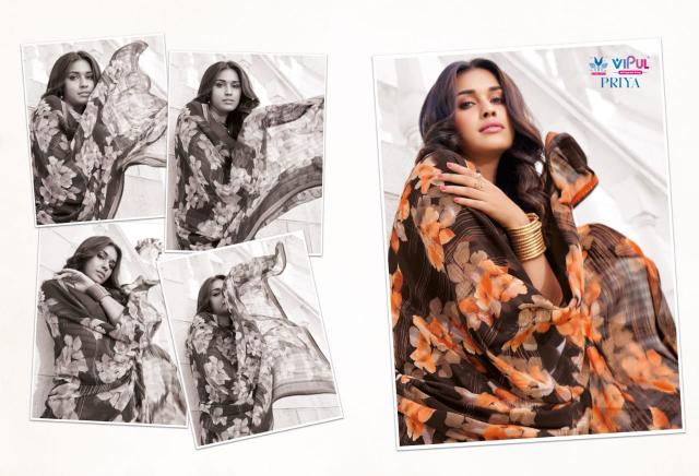 vipul fashion priya georgette fancy best saree online 