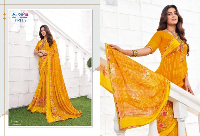 vipul fashion priya georgette fancy best saree online 