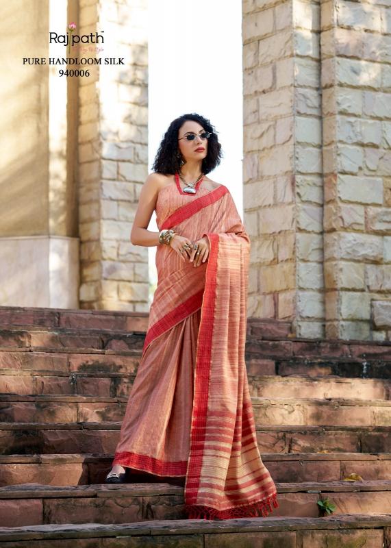 rajpath redbull handloom luxurious sarees for women