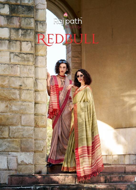 rajpath redbull handloom luxurious sarees for women