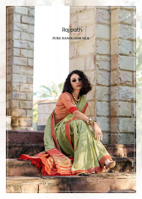 rajpath redbull handloom luxurious sarees for women