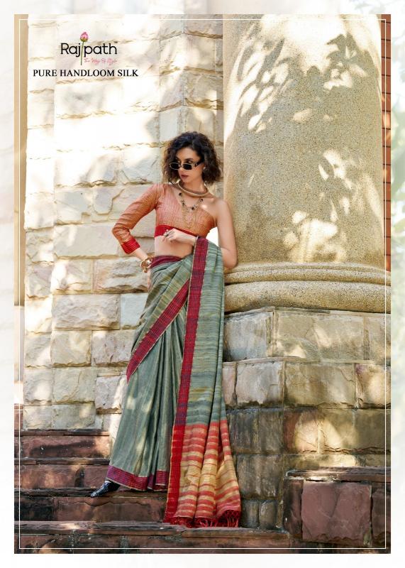 rajpath redbull handloom luxurious sarees for women