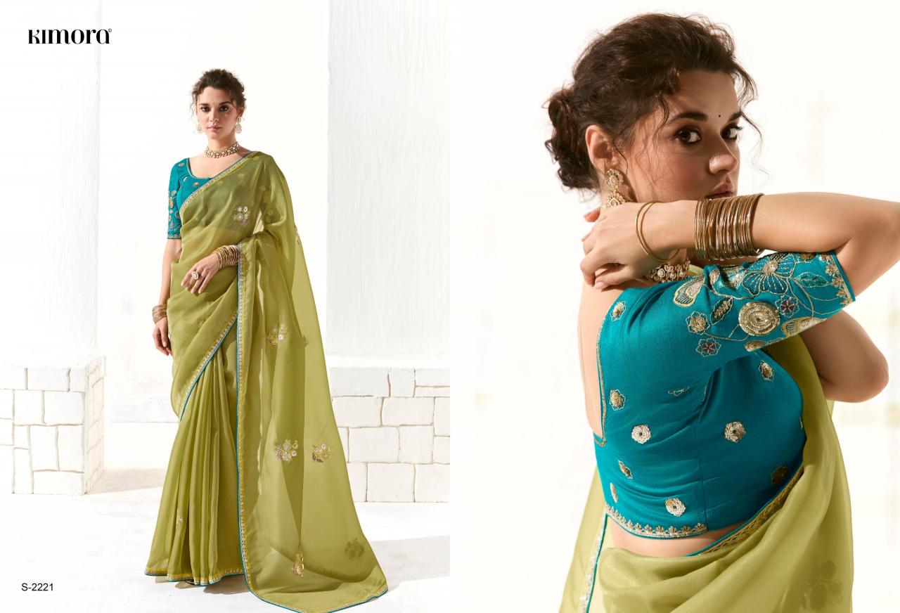 kimora runway 2211-2225 organza hit design saree wholesaler 