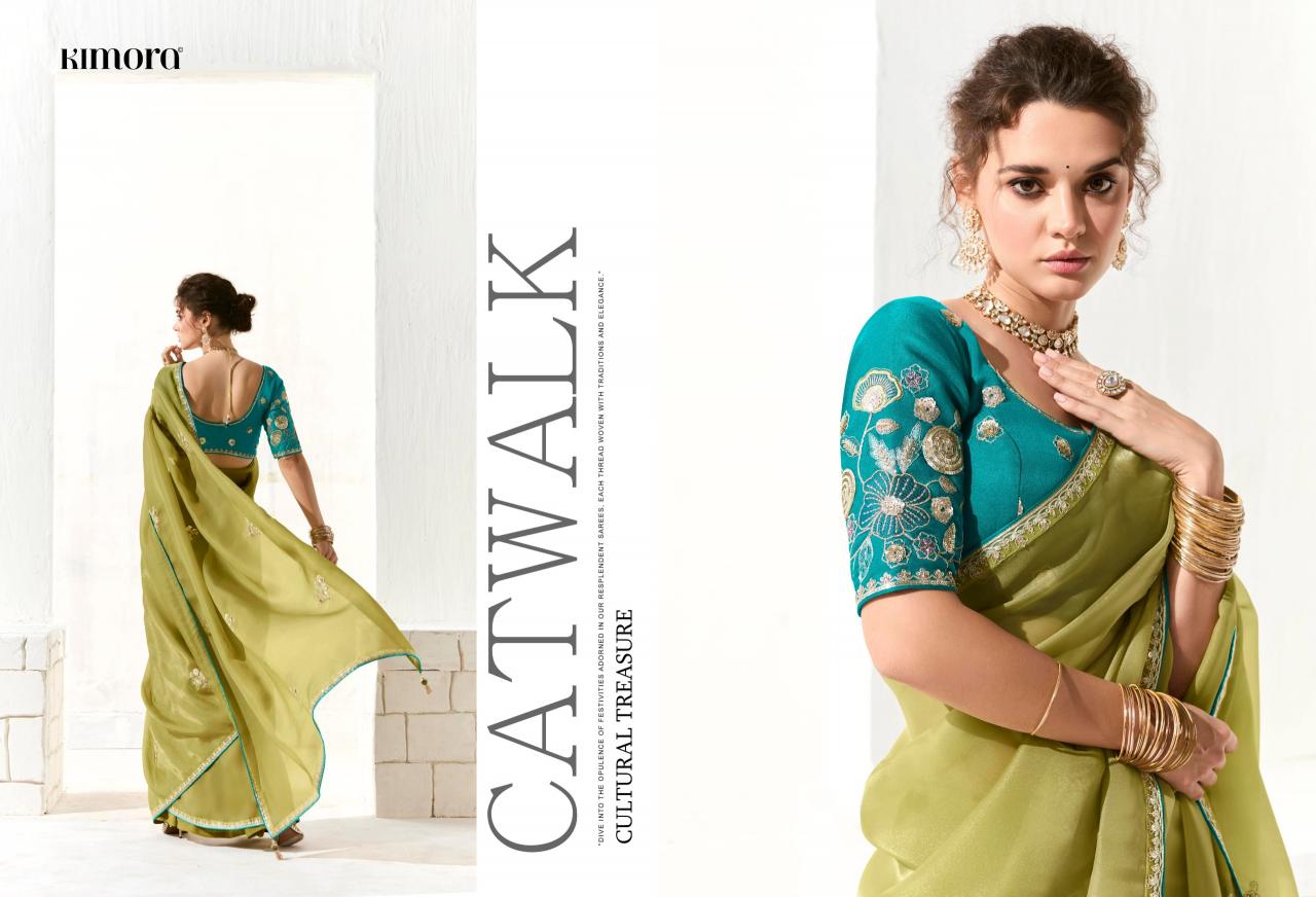 kimora runway 2211-2225 organza hit design saree wholesaler 