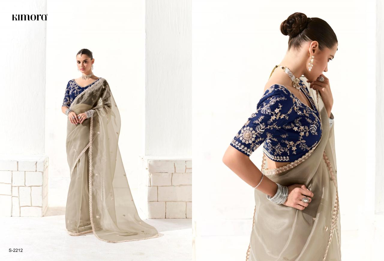 kimora runway 2211-2225 organza hit design saree wholesaler 