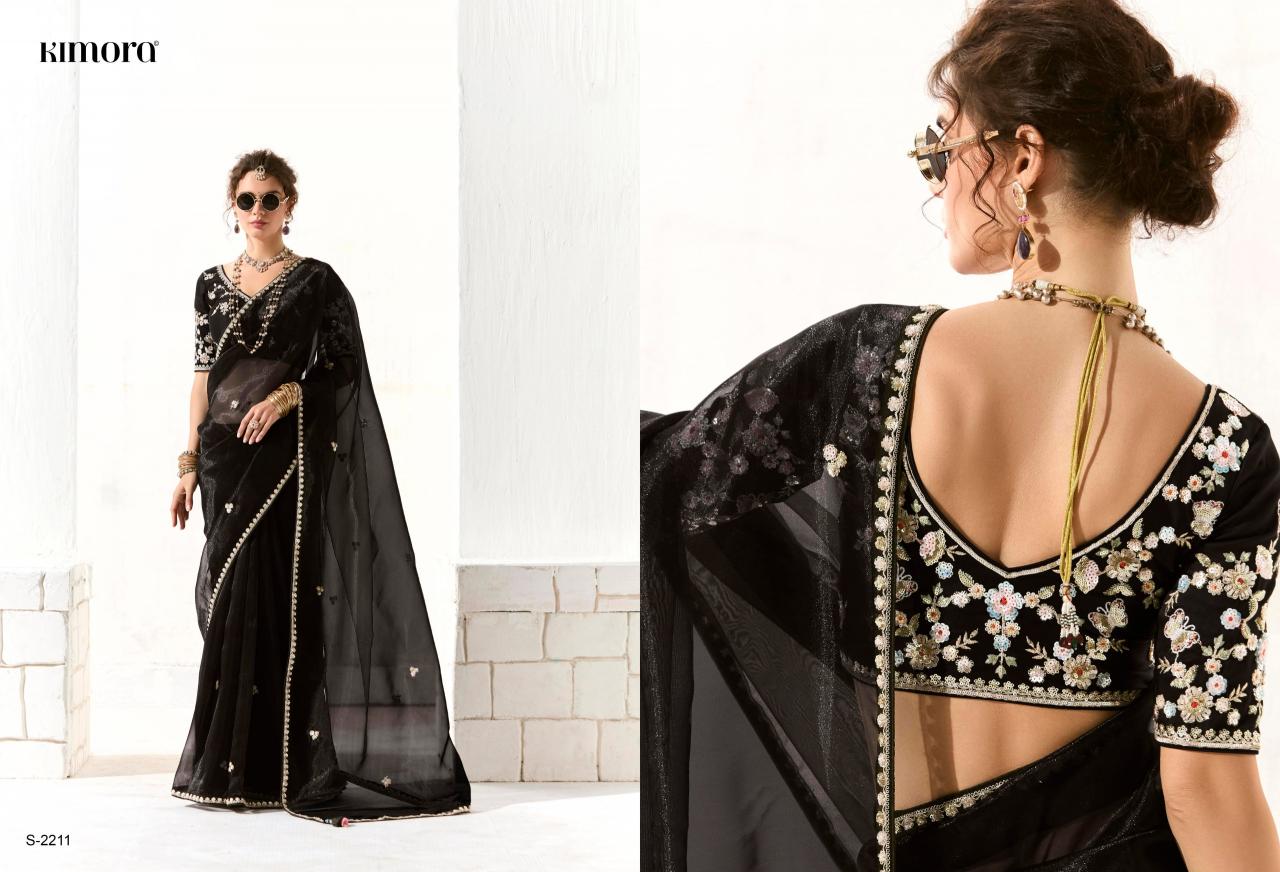 kimora runway 2211-2225 organza hit design saree wholesaler 
