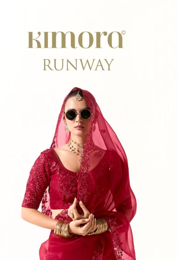 kimora runway 2211-2225 organza hit design saree wholesaler 
