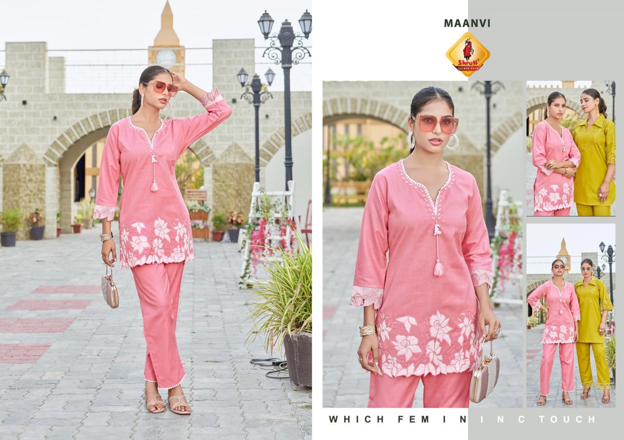 once more vol 5 by shruti readymade plus size cotton viscose flex unique co-ord set