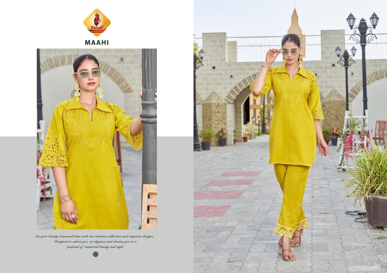 once more vol 5 by shruti readymade plus size cotton viscose flex unique co-ord set
