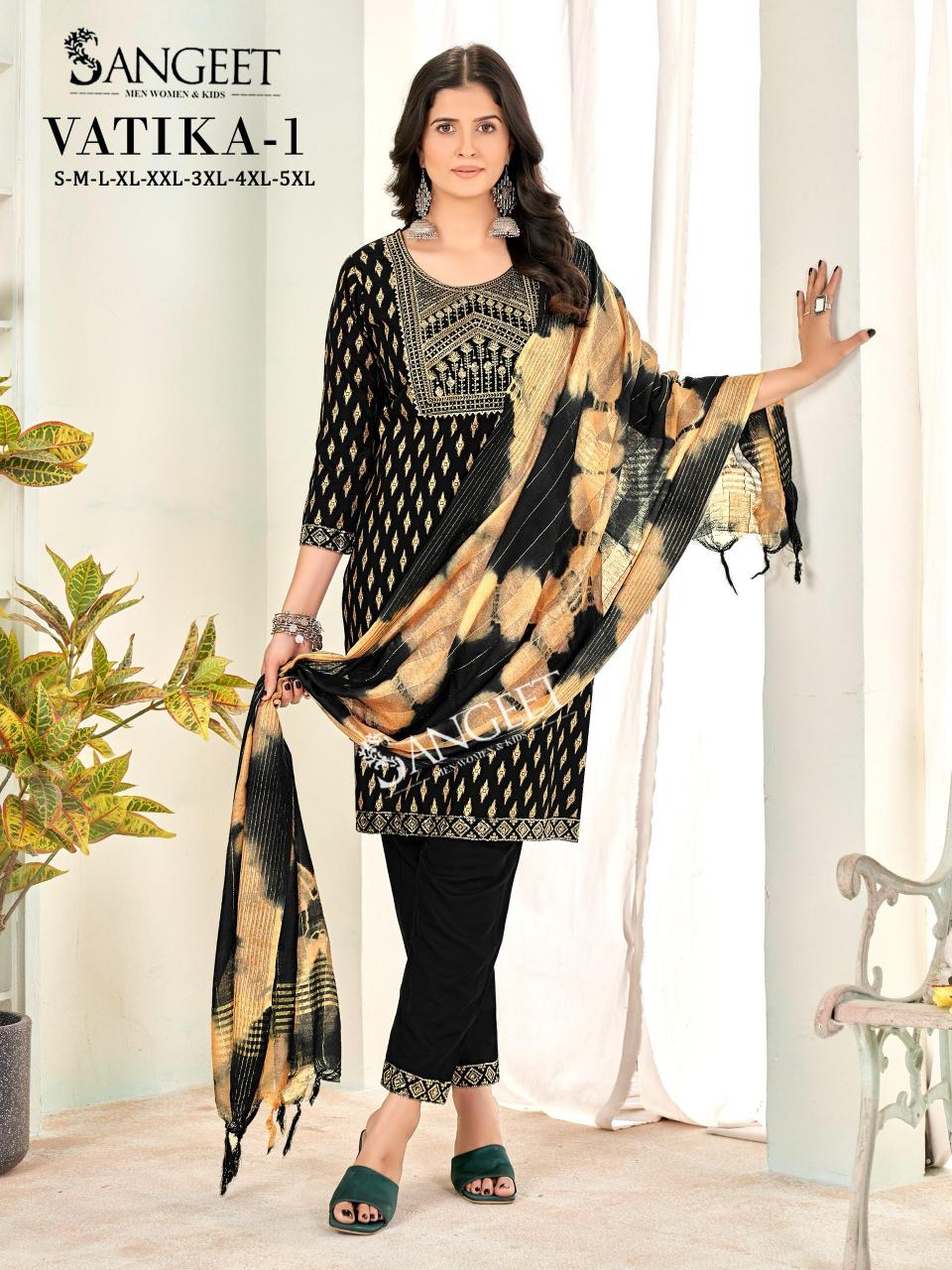 vatika vol 1 pretty look rayon print readymade big size short tops 