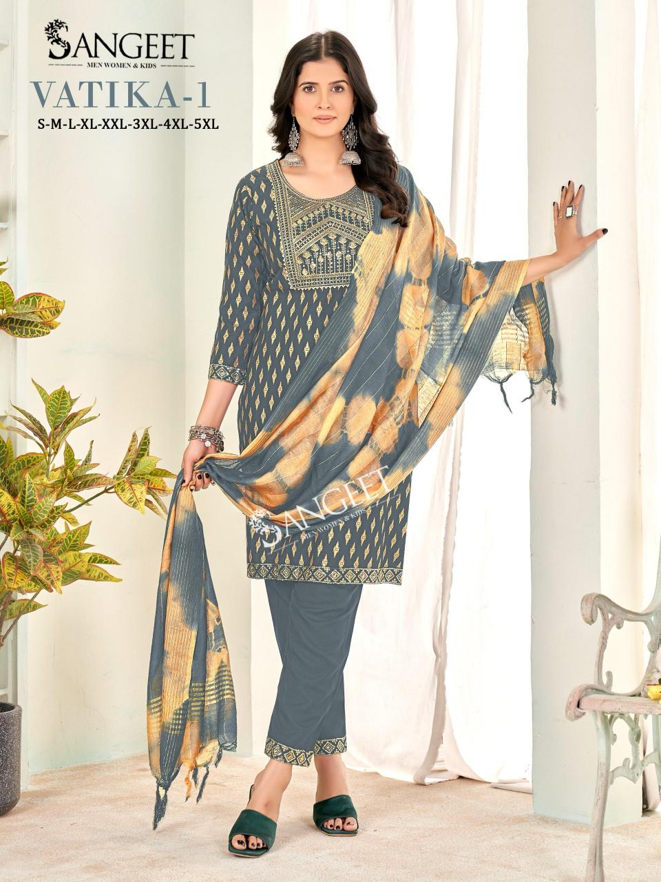 vatika vol 1 pretty look rayon print readymade big size short tops 