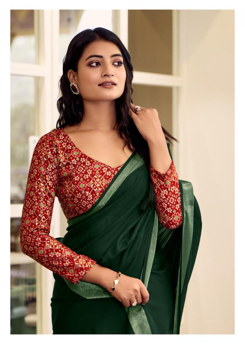 KASHVI CREATION ABHILASHA VOL 6 SUMMER BEAUTY LINEN SILK SAREES 