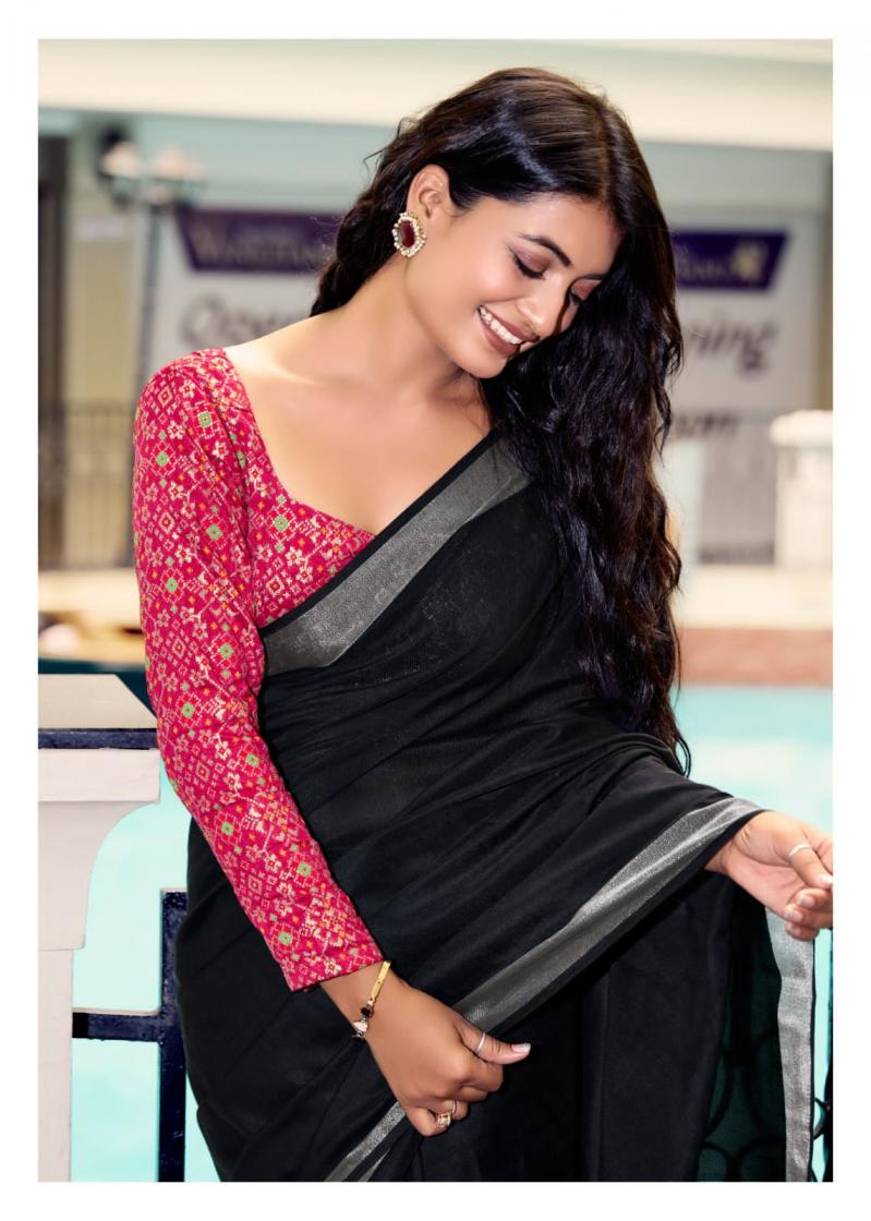 KASHVI CREATION ABHILASHA VOL 6 SUMMER BEAUTY LINEN SILK SAREES 