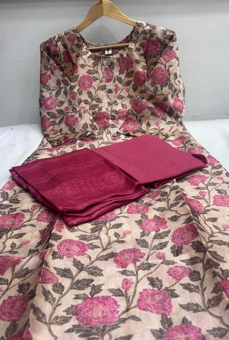THE FINAL TOUCH  R R FASHION AMARA FULLY STITCH ASAM SILK PLUS SIZE KURTA SETS 