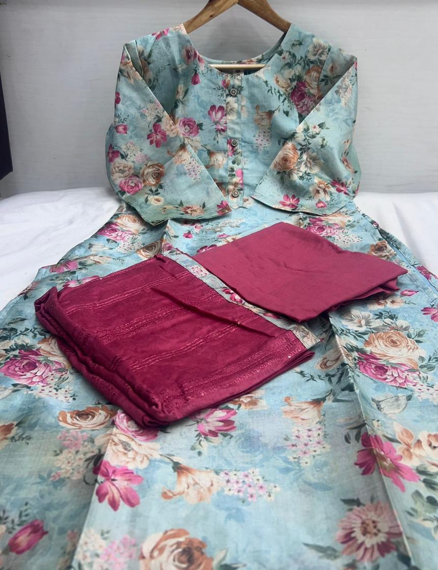 THE FINAL TOUCH  R R FASHION AMARA FULLY STITCH ASAM SILK PLUS SIZE KURTA SETS 