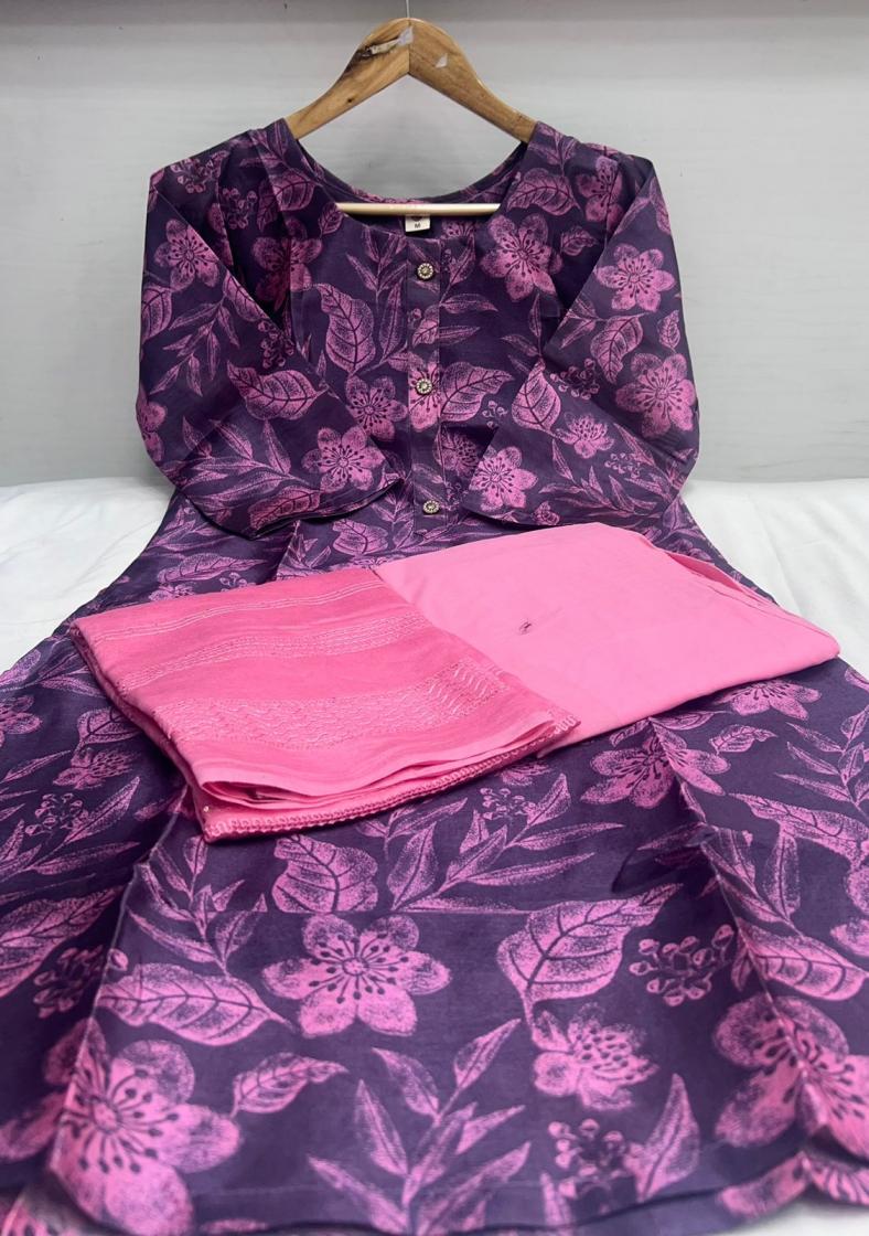 THE FINAL TOUCH  R R FASHION AMARA FULLY STITCH ASAM SILK PLUS SIZE KURTA SETS 