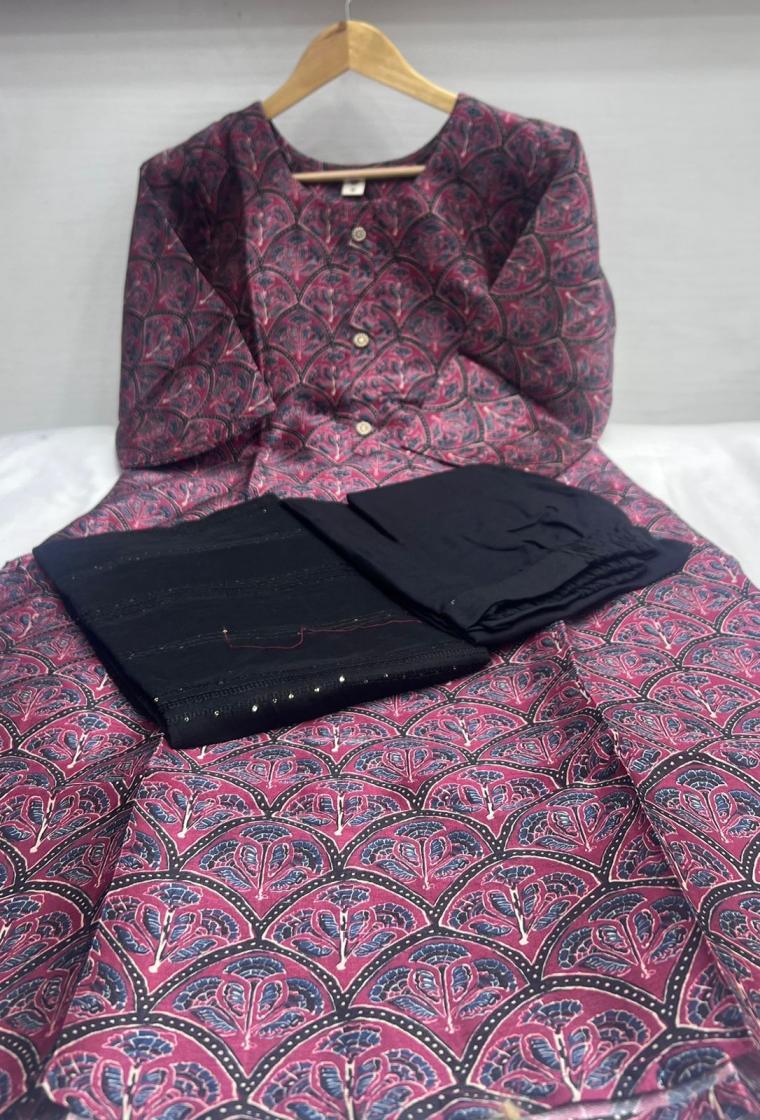 THE FINAL TOUCH  R R FASHION AMARA FULLY STITCH ASAM SILK PLUS SIZE KURTA SETS 
