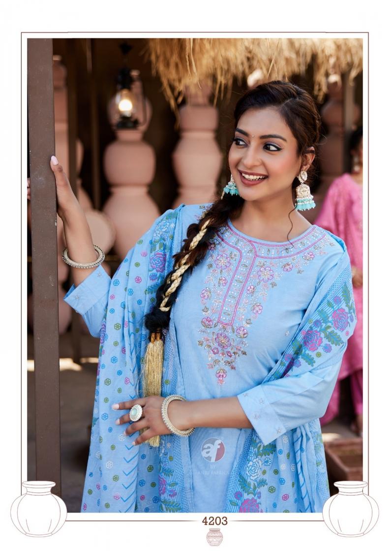 once more vol 5 by anju fab readymade viscose nylon designer plus size suits 