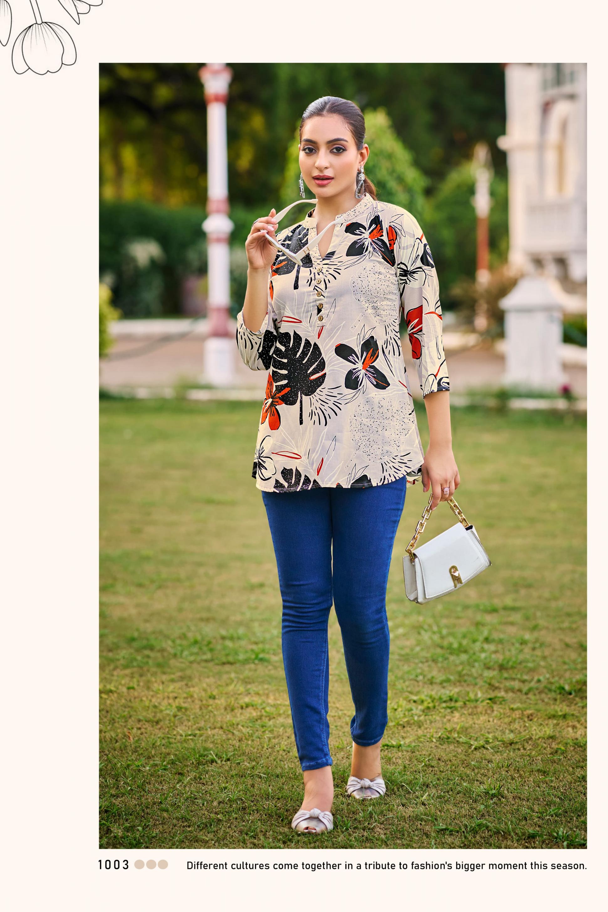 TIPS & TOPS BABY VOL 7 RAYON UNIQUE COLOURS WESTERN TOPS 