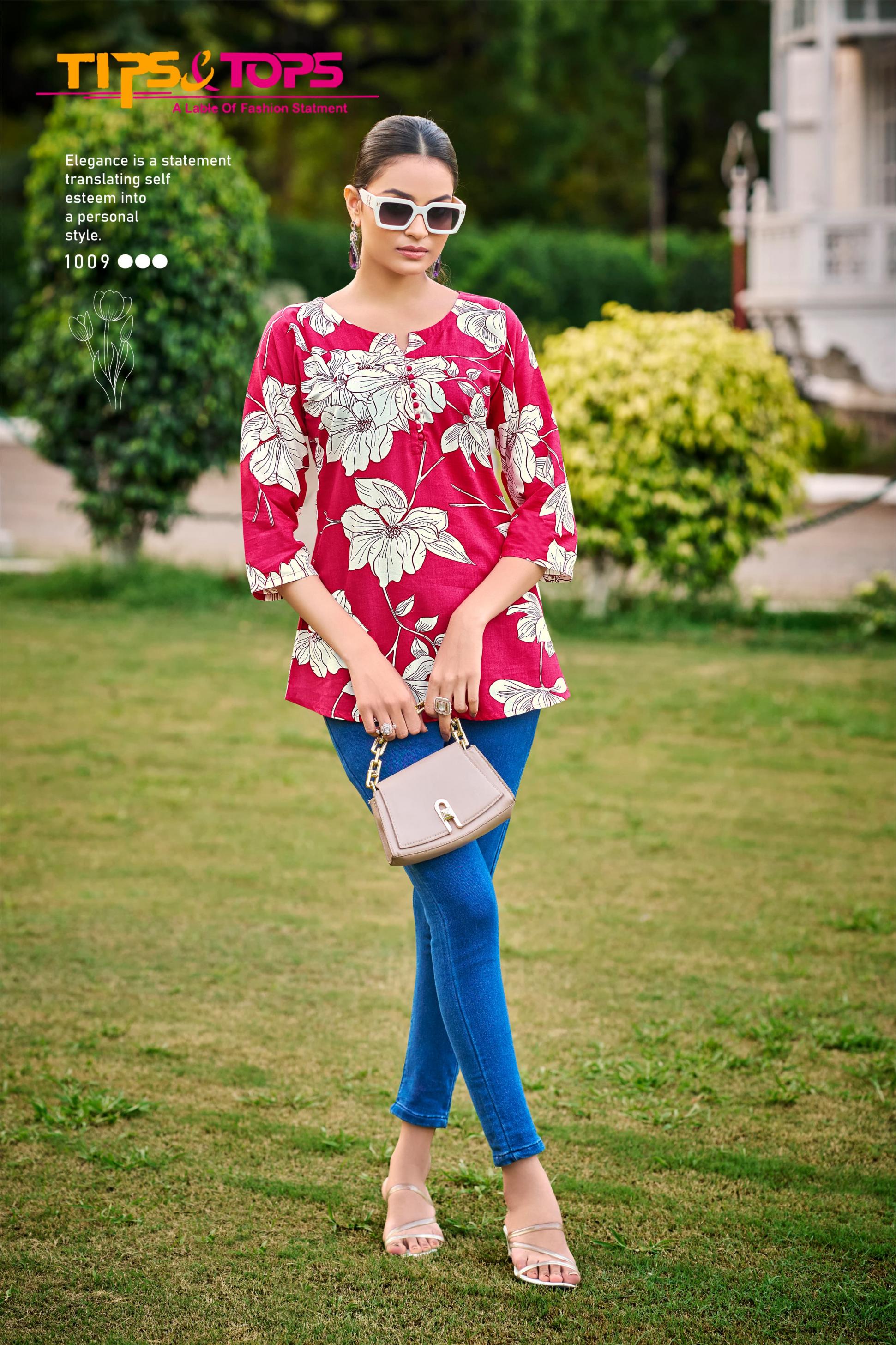 TIPS & TOPS BABY VOL 7 RAYON UNIQUE COLOURS WESTERN TOPS 