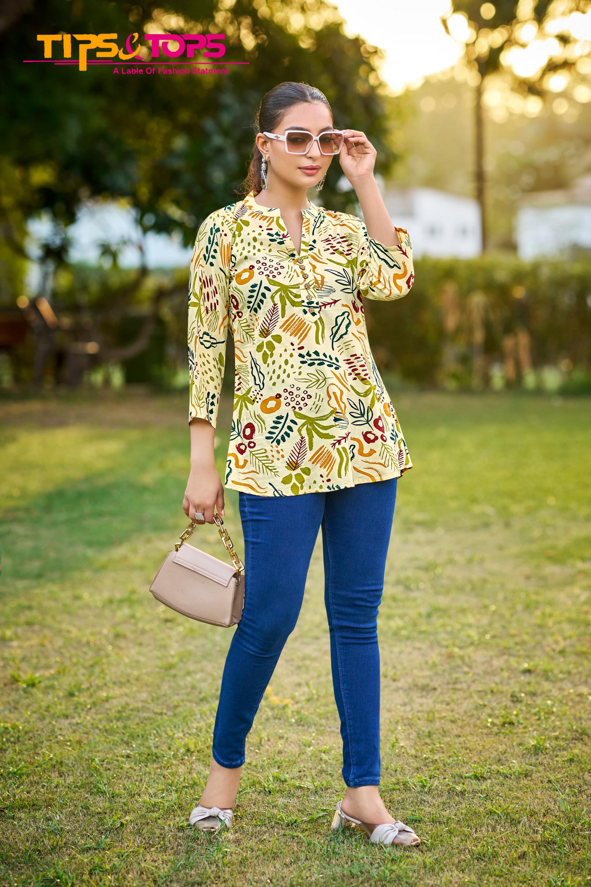 TIPS & TOPS BABY VOL 7 RAYON UNIQUE COLOURS WESTERN TOPS 