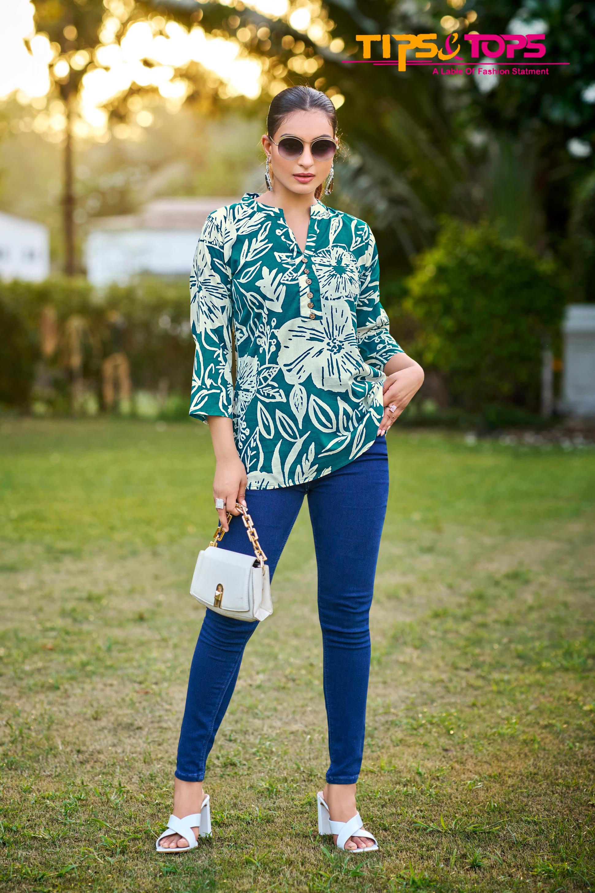 TIPS & TOPS BABY VOL 7 RAYON UNIQUE COLOURS WESTERN TOPS 