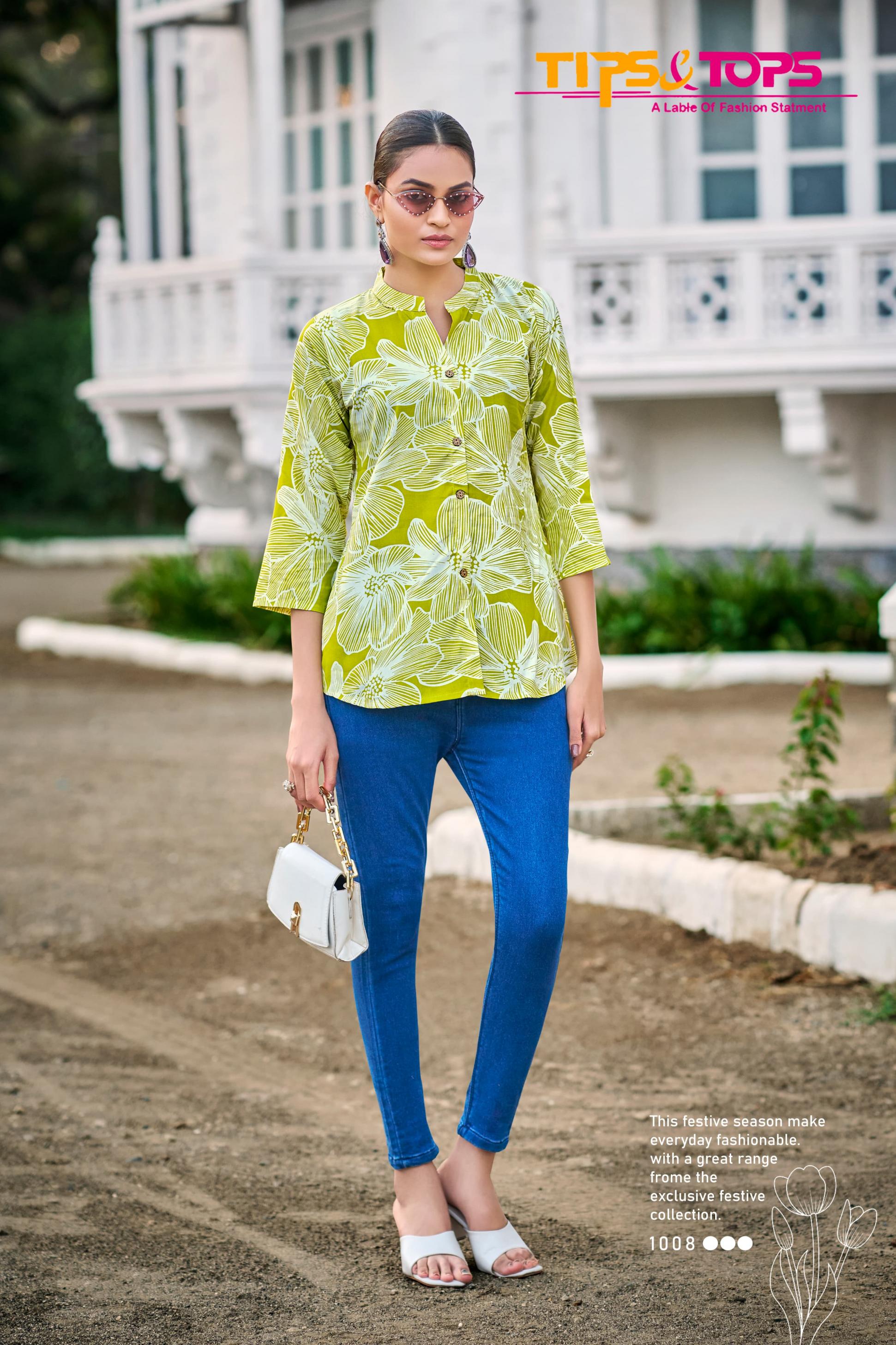 TIPS & TOPS BABY VOL 7 RAYON UNIQUE COLOURS WESTERN TOPS 