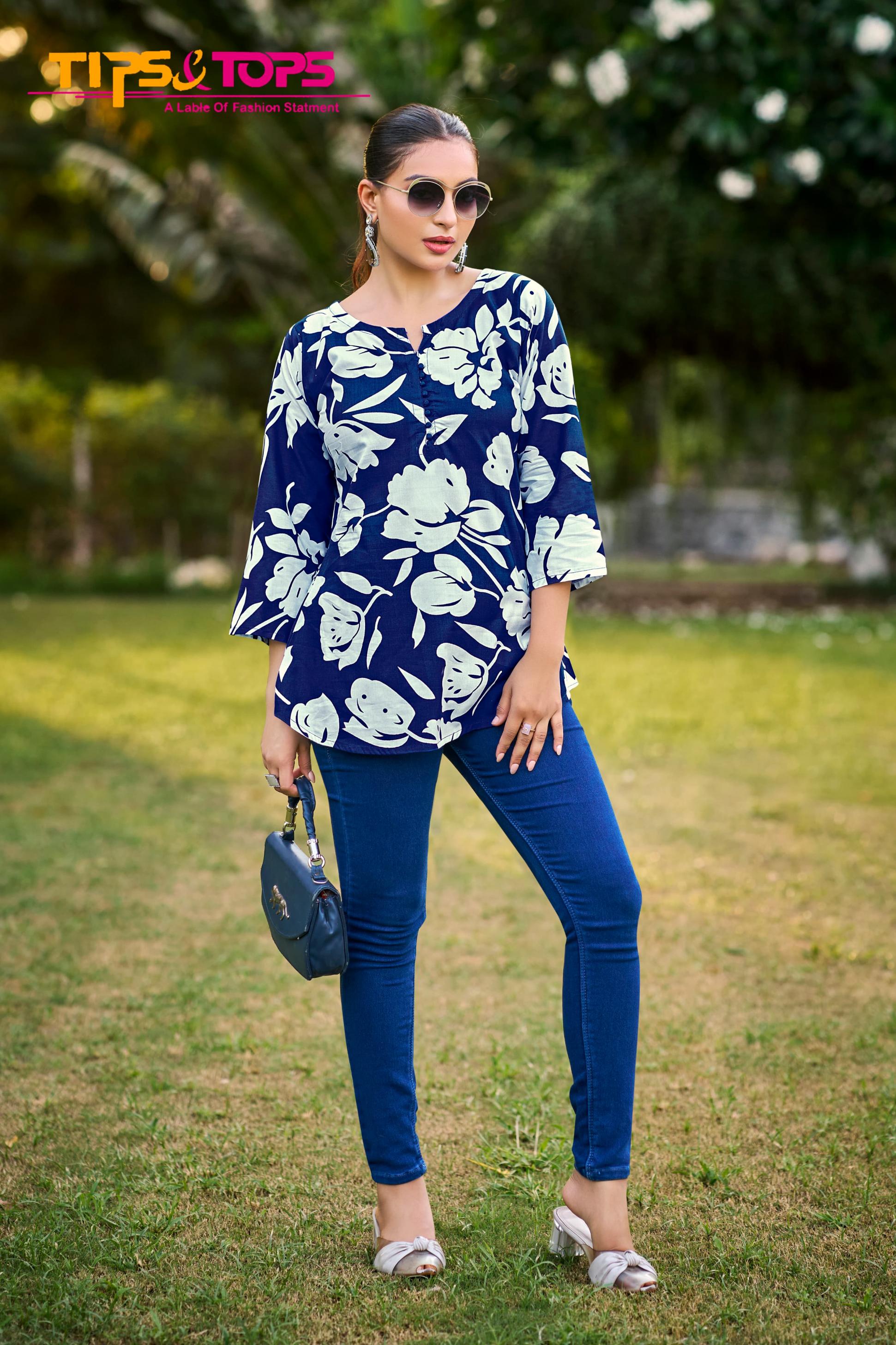 TIPS & TOPS BABY VOL 7 RAYON UNIQUE COLOURS WESTERN TOPS 