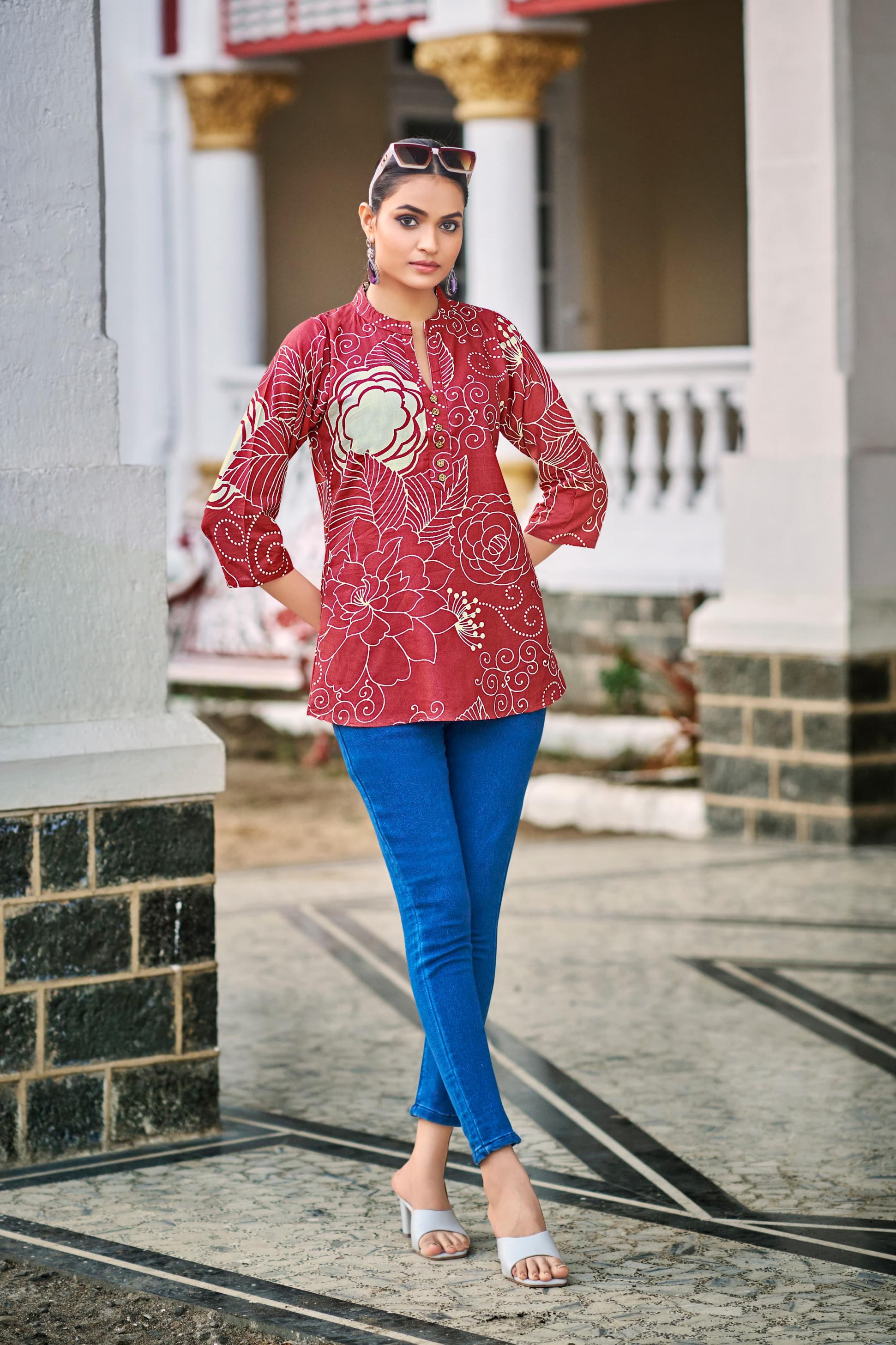 TIPS & TOPS BABY VOL 7 RAYON UNIQUE COLOURS WESTERN TOPS 